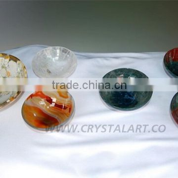 MIX AGATE STONE BOWL