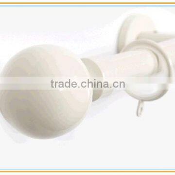 White Powder Coating Curtain Rods