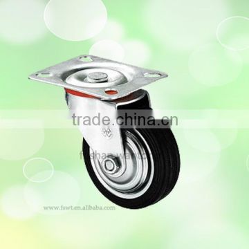 Hot Sale Furniture Wheel Medium Duty Rubber Swivel Casters