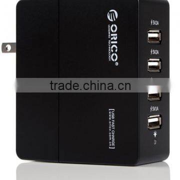 Hot selling 30W 4 port usb wall charger for gift ORICO DCA-4U