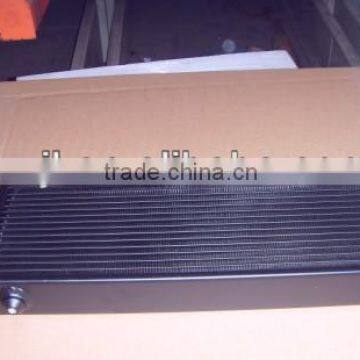 Tube fin air cooler with light weight