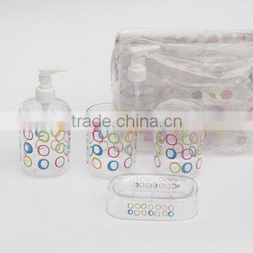 4pcs bathroom accessory set