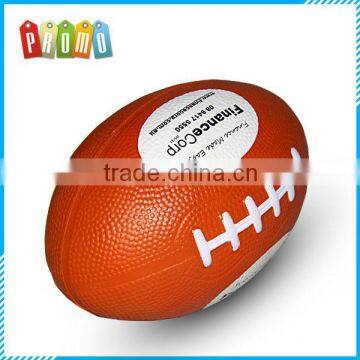 Customized Rugby Shaped PU Stress Reliever