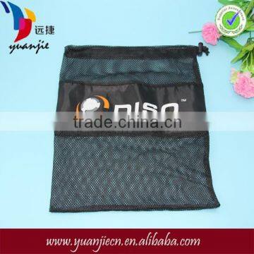 Nylon And Mesh Drawstring Bag