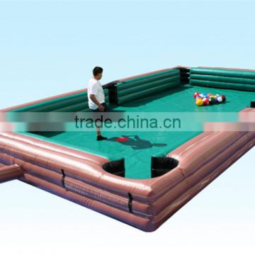 Cheap!!! Inflatable Human Billiards,Inflatable table soccer games for kids,Snooker football field adults sports