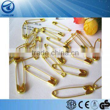 Fashion Design Decorative Brass Safety Pin