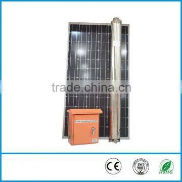 China mini solar water pump /solar heat pump/solar powered submersible deep water well pump with wholesale price