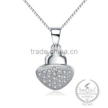 925 sterling silver simple necklace fashion women necklace supplies 6360442