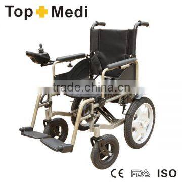 Topmedi TEW806A Cheap Foldable Handicapped Electric Power Wheelchair for Sale photo-4