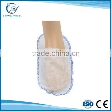 White disposable slipper