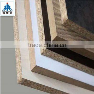 Poplar core double side melamine faced chipboard/partical board