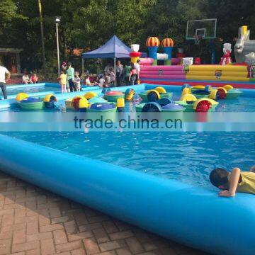 Hola inflatable pool rental/large inflatable swimming pool for sale