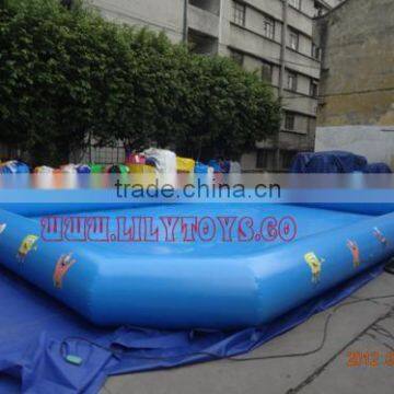 EN14960 0.55mm Plato Pvc Large Inflatableswimming Pool for Kids and Adults