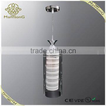 2015 New hot sale modern single buld glass pendant lightCE/VDE/UL