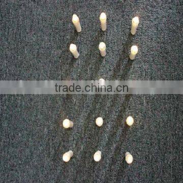 Flameless Pillar Led Candle Lights With Swirling Gliter Color Changing