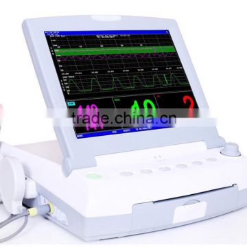 NST CTG Portable Multi parameter Fetal Monitor FHR TOCO detecting