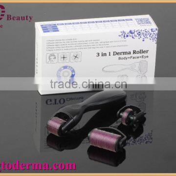 GTO Derma Registered Brand 180/600/1200 Micro Needle Roller for Eye/face/body photo-3