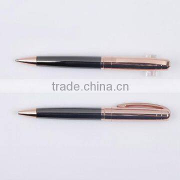 factory luxury rose gold ball pen metal pen good for promotion