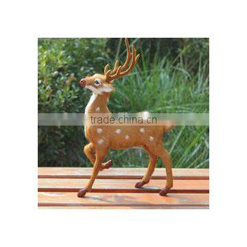 real-like animals furry deer toys for children