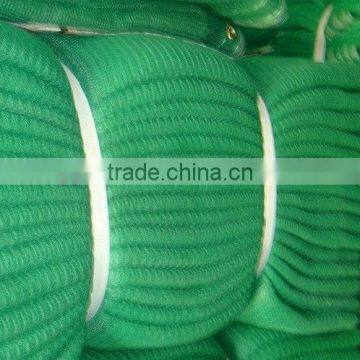 green color construction safety netting