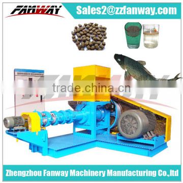 Fanway factory price tilapia floating fish feed pellet extruder machine hot sale in Nigeria