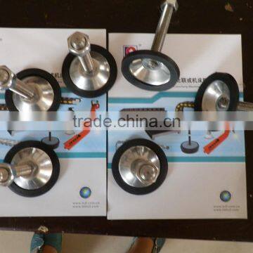 LC-LIDA Rubber mat horn-type stainless steel machine mount