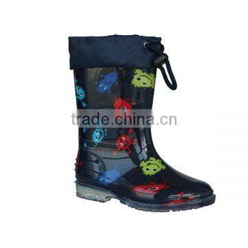 Fashion Children Waterproof PVC Rain Boots