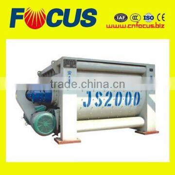 High Productivity JS2000 Twin Shaft Concrete Mixer photo-6