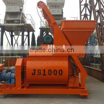 automatic 1000 liter concrete mixer