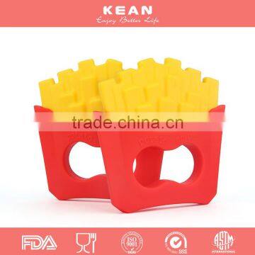 Factory original design non-toxic silicone teether ring