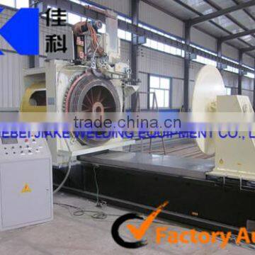 Wedged wire screen welding machine