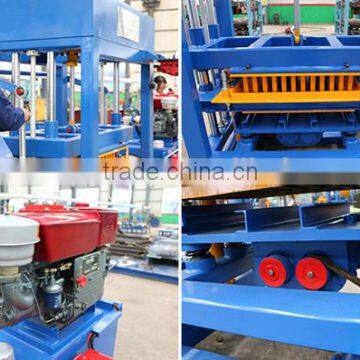 New Products Automatic Cement Brick Making Manufacturer, Diesel Engine German Concrete Block Machine QT4-30 photo-2
