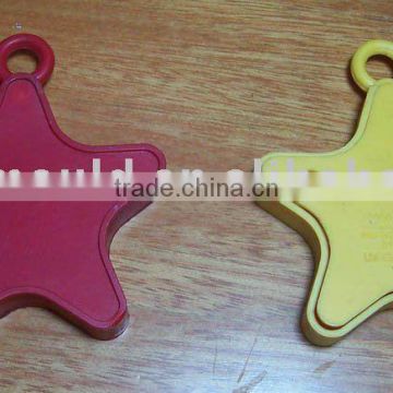 Custom-made non standard plastic star parts mould