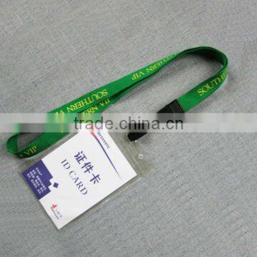 Cheap eco-friendly Azo free lanyard with card holder