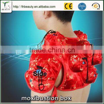 Heated neck and shoulder massage machine