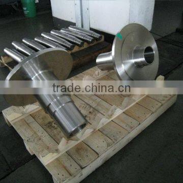 Produce Flanged shaft with CNC machining