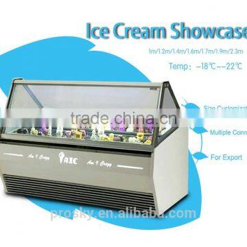 Gelato Hard Ice Cream Display Case (Customized Logo Design) photo-4