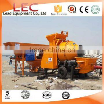 LCMP30 Construction Trailer Mobile Concrete Mixer With Pump photo-3