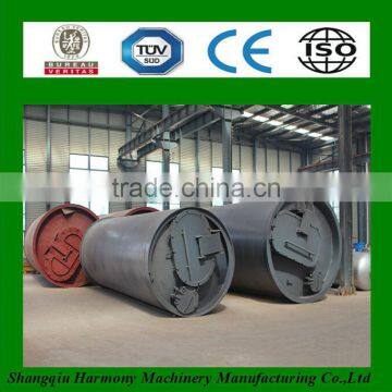 2016 most welcome batch type waste tires to oil pyrolysis machine with CE ISO