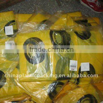 PE Rolls Disposable Plastic Spare Car Tire Bags /Wheel Cover photo-3