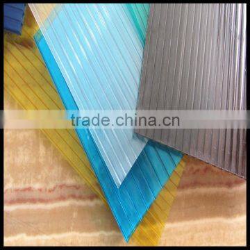 Polycarbonate Resin New Building Material Twin Wall Colored Polycarbonate Sheet for Roofs Skylight Awning photo-5