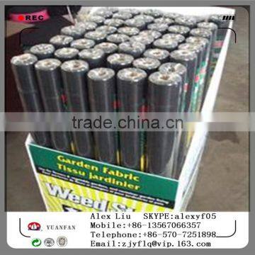 100gsm 1m*25m/roll Black Non Woven Fabric Used for Agricultural Gardening Fabricl Weed Mat photo-6