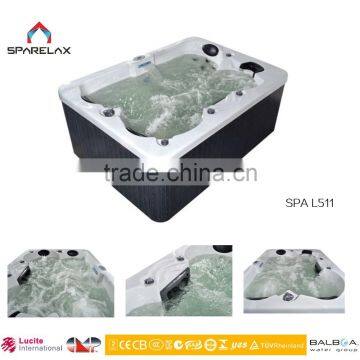 2 Persons Whirlpool Spa Outdoor Balboa System Hot Tubs Freestanding Spa Bathtubs for Garden photo-5