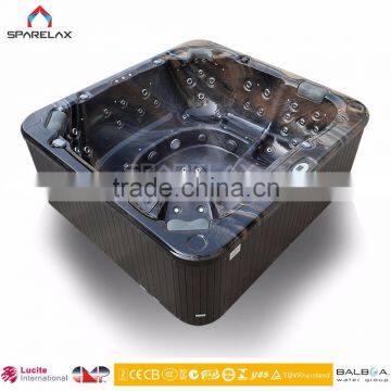 2017 Shenzhen China Supply Water-Proof TV and Massage Spa 7 Person Hot Tub photo-4