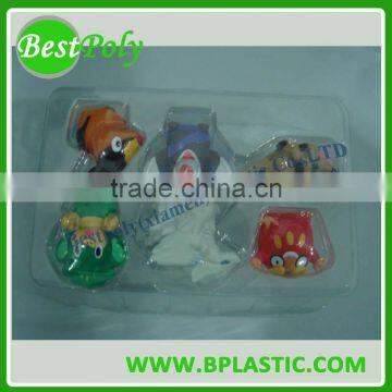 Plastic packaging for toy packaging box with pvc window