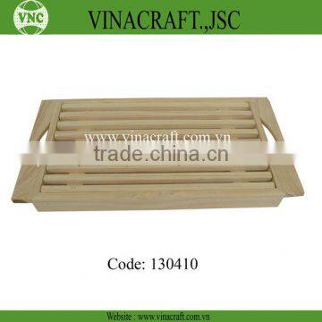 Japanese rectangular fashion bamboo sushi tray