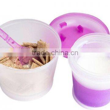 Wholesale Plastic Cereal to go Breakfast Cereal Cup photo-2