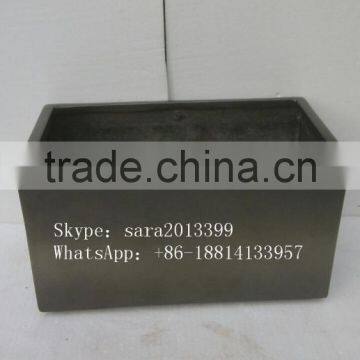 Fiberglass Planter Outdoor Big Rectangular Planter Flower Pot photo-5