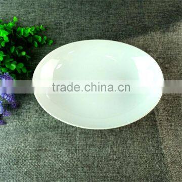 9 Inch Cheap Stock China Plate Hotel&Restaurant Round Porcelain Plates Closeout Inventory Wholesale photo-2