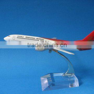 Metal B737-800 -Shenzhen Aviation Airplane Model photo-1